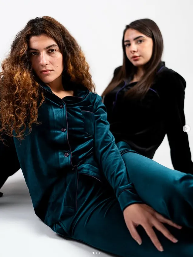 Peony Velvet Sleep Set